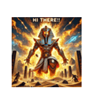 黄金王ツタンカーメン - GOD MODE（個別スタンプ：3）