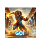 黄金王ツタンカーメン - GOD MODE（個別スタンプ：11）