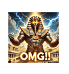 黄金王ツタンカーメン - GOD MODE（個別スタンプ：15）