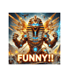 黄金王ツタンカーメン - GOD MODE（個別スタンプ：17）