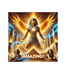 黄金王ツタンカーメン - GOD MODE（個別スタンプ：18）