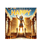 黄金王ツタンカーメン - GOD MODE（個別スタンプ：21）