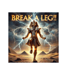 黄金王ツタンカーメン - GOD MODE（個別スタンプ：22）