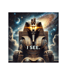 黄金王ツタンカーメン - GOD MODE（個別スタンプ：23）