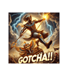 黄金王ツタンカーメン - GOD MODE（個別スタンプ：24）