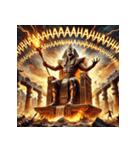 黄金王ツタンカーメン - GOD MODE（個別スタンプ：25）