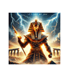 黄金王ツタンカーメン - GOD MODE（個別スタンプ：26）