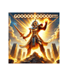 黄金王ツタンカーメン - GOD MODE（個別スタンプ：31）
