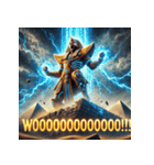 黄金王ツタンカーメン - GOD MODE（個別スタンプ：36）