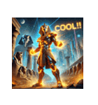 黄金王ツタンカーメン - GOD MODE（個別スタンプ：40）