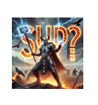 雷帝オーディン（個別スタンプ：7）