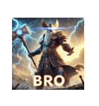 雷帝オーディン（個別スタンプ：9）