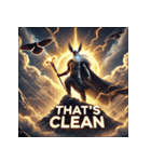 雷帝オーディン（個別スタンプ：21）