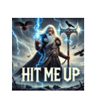 雷帝オーディン（個別スタンプ：24）