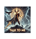 雷帝オーディン（個別スタンプ：25）