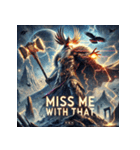 雷帝オーディン（個別スタンプ：30）