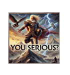 雷帝オーディン（個別スタンプ：32）