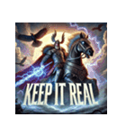 雷帝オーディン（個別スタンプ：33）