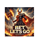 雷帝オーディン（個別スタンプ：34）