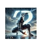 刃風・忍者烈伝（個別スタンプ：3）