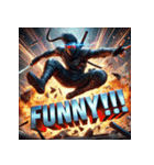 刃風・忍者烈伝（個別スタンプ：6）