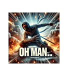 刃風・忍者烈伝（個別スタンプ：8）