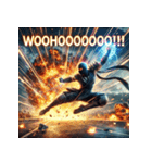 刃風・忍者烈伝（個別スタンプ：11）