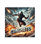 刃風・忍者烈伝（個別スタンプ：27）