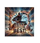 刃風・忍者烈伝（個別スタンプ：40）