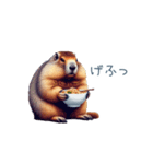 ちょっと強気なマーモット【面白い】（個別スタンプ：17）