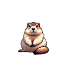 ちょっと強気なマーモット【面白い】（個別スタンプ：31）