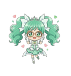 NEGIドルで可愛く反応！スタンプ（個別スタンプ：1）