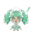 NEGIドルで可愛く反応！スタンプ（個別スタンプ：5）