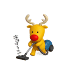 ぷっくり3Dのメリークリスマス（個別スタンプ：2）