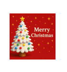 ぷっくり3Dのメリークリスマス（個別スタンプ：27）