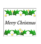 ぷっくり3Dのメリークリスマス（個別スタンプ：28）