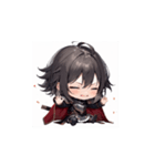 かわいいちび騎士の表情スタンプ（個別スタンプ：3）
