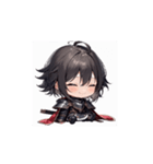 かわいいちび騎士の表情スタンプ（個別スタンプ：8）