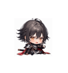 かわいいちび騎士の表情スタンプ（個別スタンプ：14）