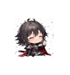 かわいいちび騎士の表情スタンプ（個別スタンプ：15）