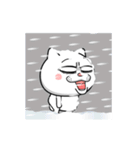 ネコに転生した犬 7【冬～あけおめ篇】（個別スタンプ：7）