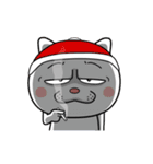 ネコに転生した犬 7【冬～あけおめ篇】（個別スタンプ：8）