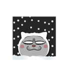 ネコに転生した犬 7【冬～あけおめ篇】（個別スタンプ：16）