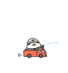 へんてこなべびぺんぎん③（個別スタンプ：35）