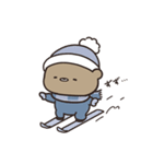 冬のゆるぽか くまのぽんこつ（個別スタンプ：32）