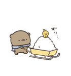 冬のゆるぽか くまのぽんこつ（個別スタンプ：37）
