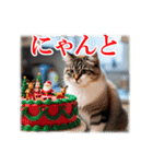 師走のにゃんこ♥年始もあり◎（個別スタンプ：18）