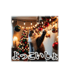 師走のにゃんこ♥年始もあり◎（個別スタンプ：21）