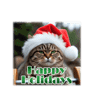 師走のにゃんこ♥年始もあり◎（個別スタンプ：24）