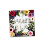 華やかフラワー♥気遣いや挨拶スタンプ（個別スタンプ：13）